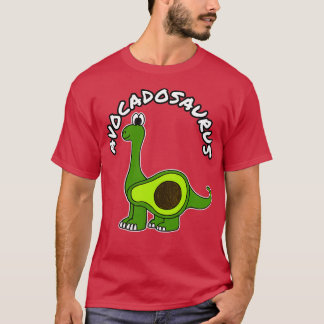 Camiseta Aguacadosaurio Aguacate Dinosaur Diplodocus Saluda
