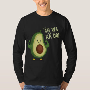 Camiseta Aguacamol vegetariano Tostado Grasa Sana Gre