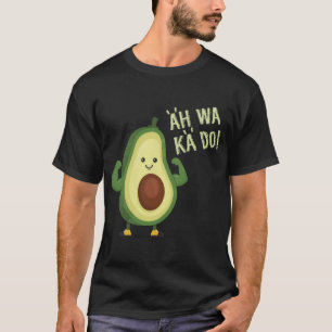 Camiseta Aguacamol vegetariano Tostado Grasa Sana Gre