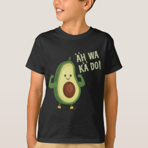 Camiseta Aguacamol vegetariano Tostado Grasa Sana Gre