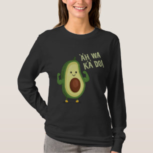 Camiseta Aguacamol vegetariano Tostado Grasa Sana Gre