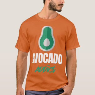 Camiseta Aguacamole Addict Shirt Guacamole Vegetarian Gu