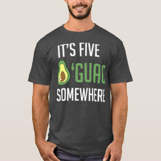 Camiseta Aguacamole Guacamole Es Cinco Guac En Algún Lugar