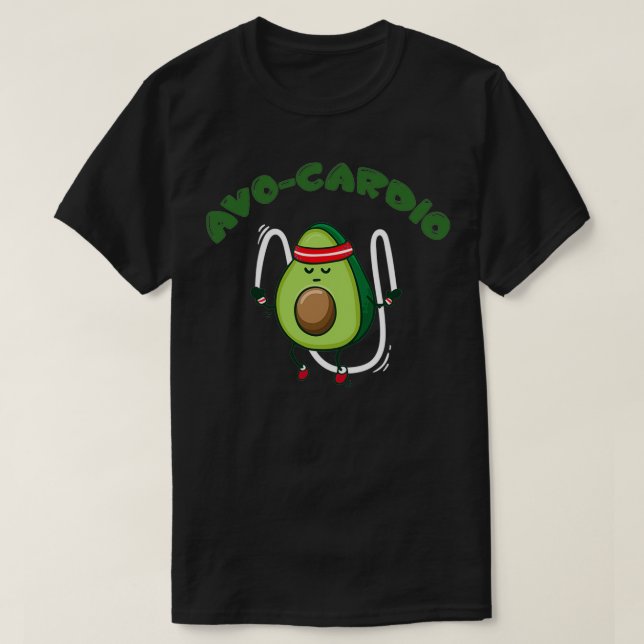 Camiseta Aguacamole Vegetariano Vegetariano Saludable 1 (Diseño del anverso)