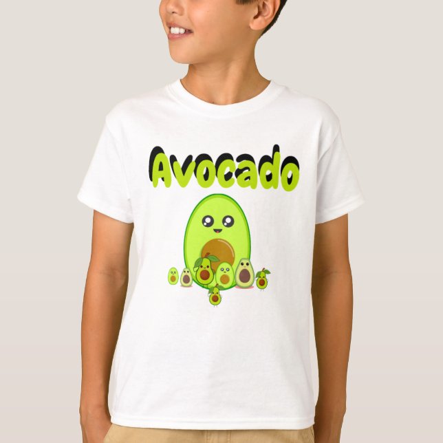 Camiseta aguacate (Anverso)