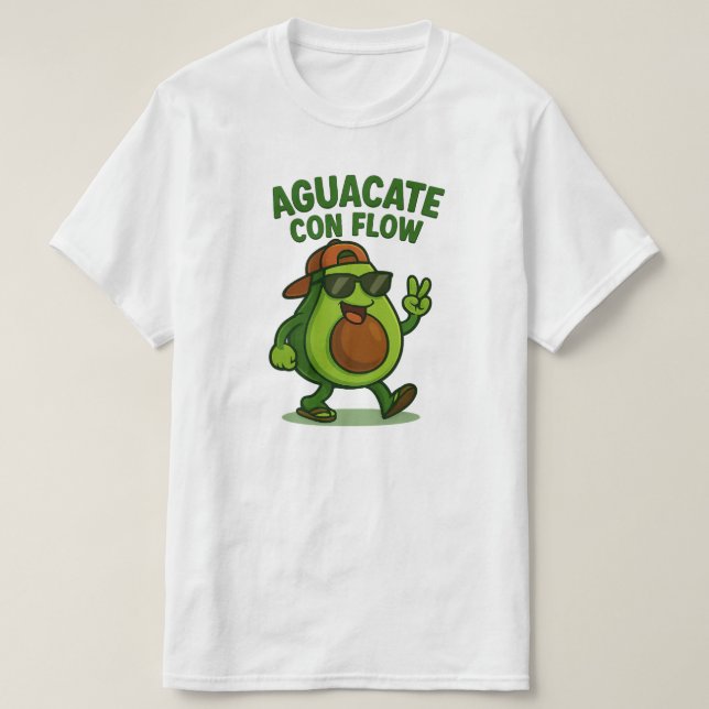 Camiseta Aguacate (Diseño del anverso)
