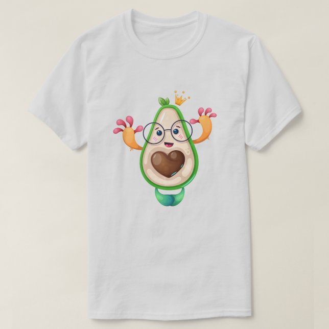 Camiseta Aguacate (Diseño del anverso)