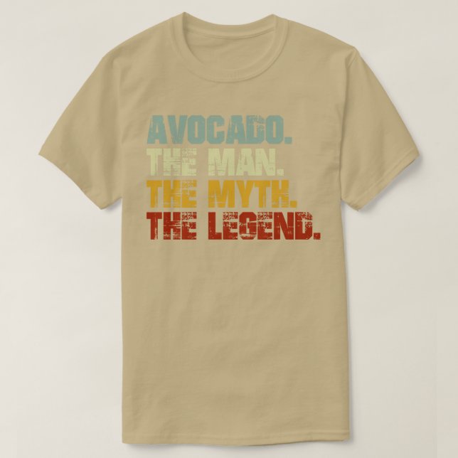 Camiseta Aguacate (Diseño del anverso)