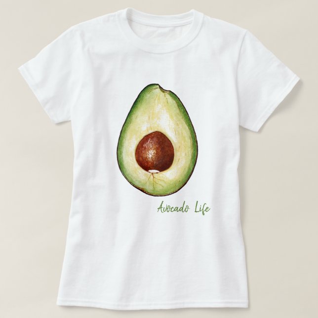 Camiseta Aguacate (Diseño del anverso)