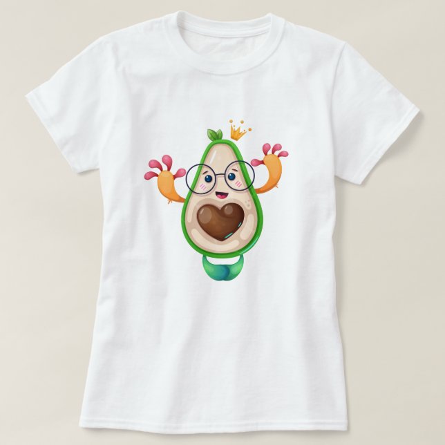 Camiseta Aguacate (Diseño del anverso)
