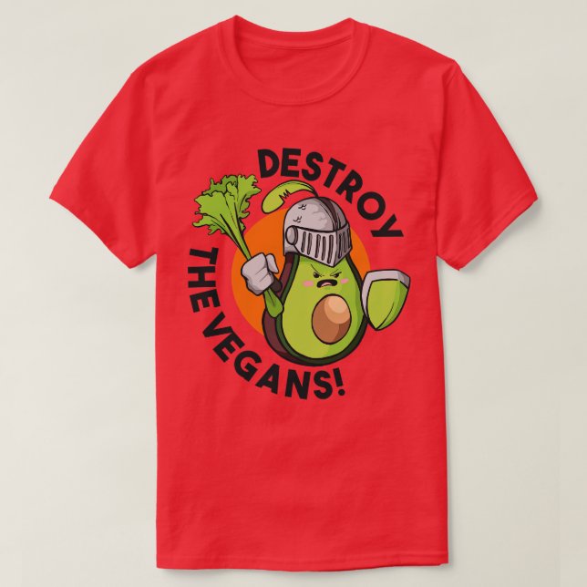 Camiseta Aguacate 1 (Diseño del anverso)