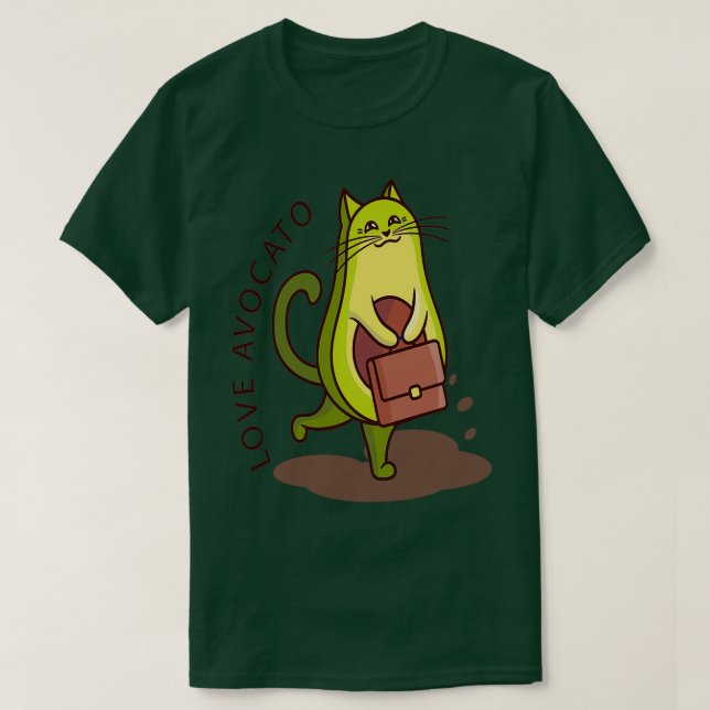 Camiseta Aguacate 1 (Diseño del anverso)