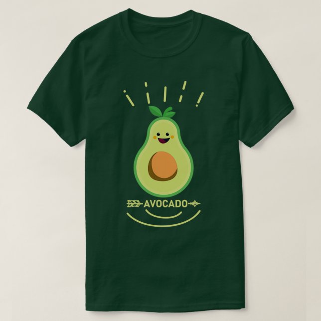 Camiseta Aguacate 16 (Diseño del anverso)