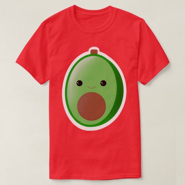 Camiseta Aguacate 1 1 (Diseño del anverso)