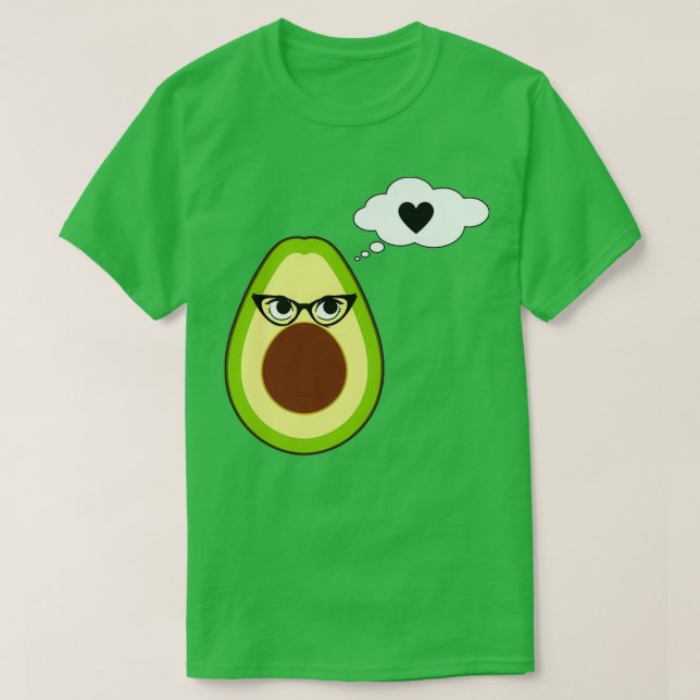 Camiseta Aguacate 2 (Diseño del anverso)