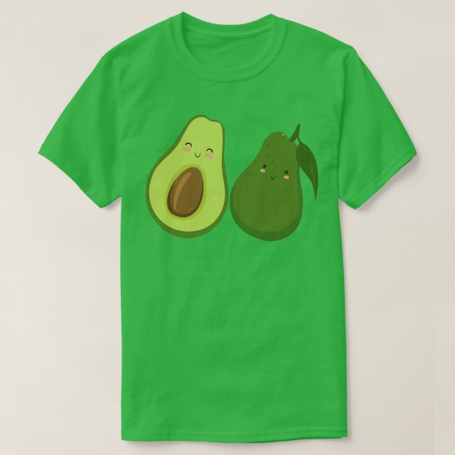 Camiseta aguacate 3 1 (Diseño del anverso)