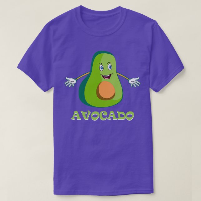 Camiseta Aguacate 8 (Diseño del anverso)
