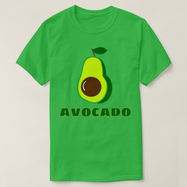 Camiseta Aguacate (8) (Diseño del anverso)