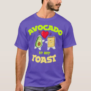 Camiseta Aguacate a mi tostada me encanta el calibre aguaca