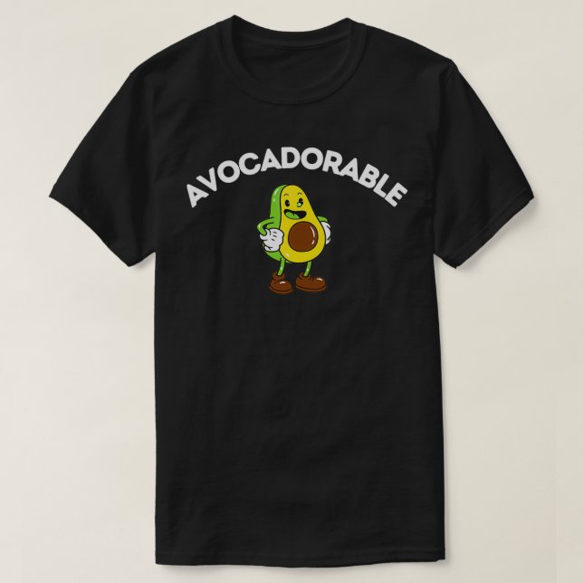Camiseta Aguacate adorable amor (Diseño del anverso)