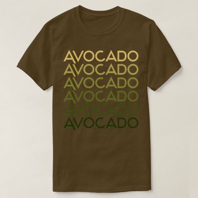 Camiseta aguacate aguacate aguacate Classic TShirt (Diseño del anverso)