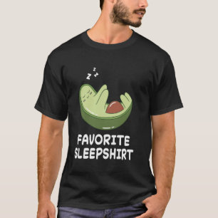 Camiseta Aguacate Aguacate Nap Dormir Pajama Noche