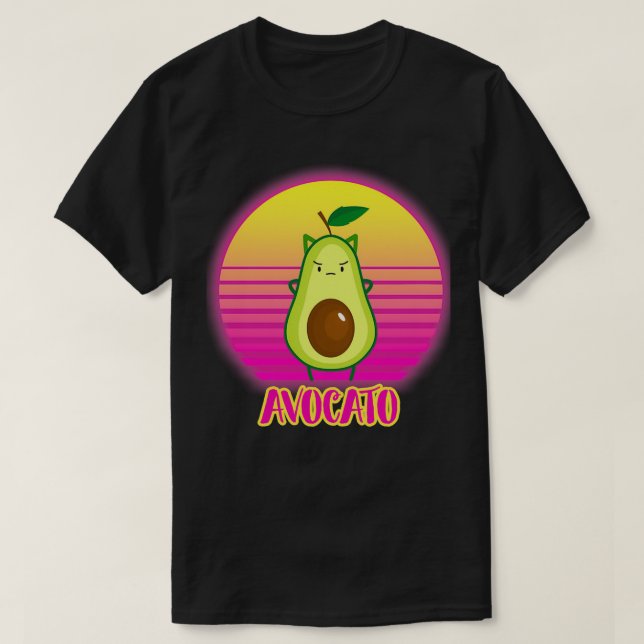 Camiseta Aguacate Aguacate Studios Para Niños Vogato Avocar (Diseño del anverso)