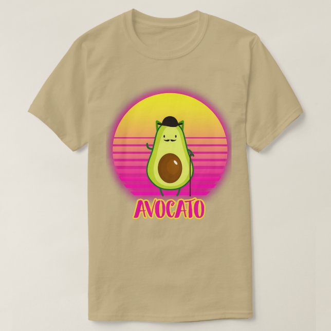 Camiseta Aguacate Aguacate Studios Para Niños Vogato Avocar (Diseño del anverso)