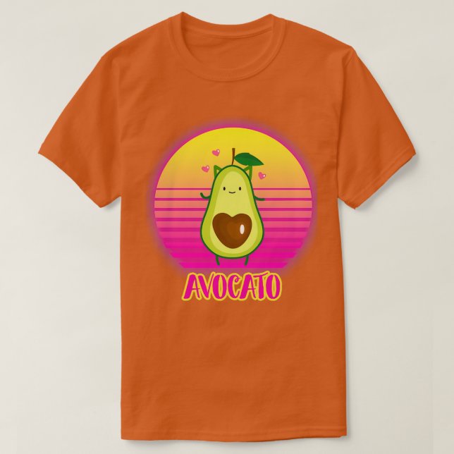 Camiseta Aguacate Aguacate Studios Para Niños Vogato Avocar (Diseño del anverso)