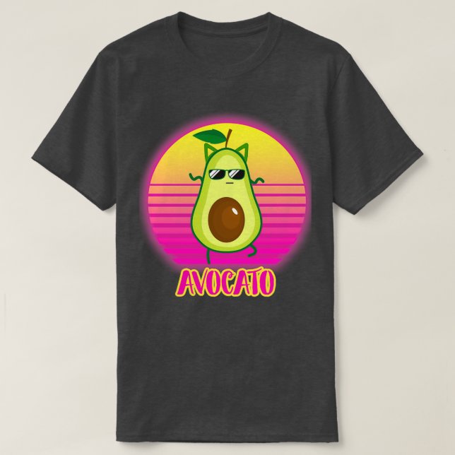 Camiseta Aguacate Aguacate Studios Para Niños Vogato Avocar (Diseño del anverso)