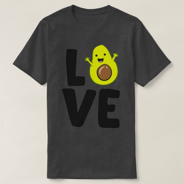 Camiseta Aguacate aguacate vegan comida aguacates (Diseño del anverso)