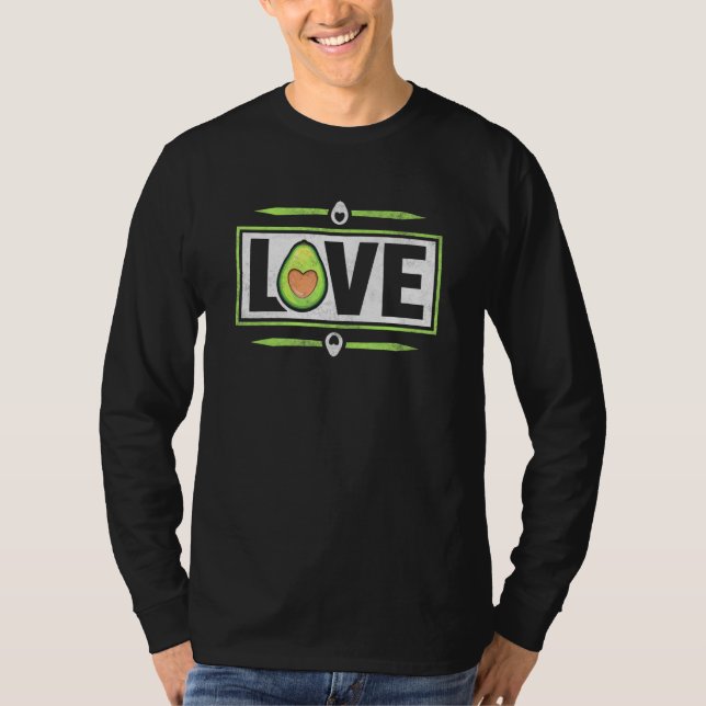 Camiseta Aguacate amor (Anverso)
