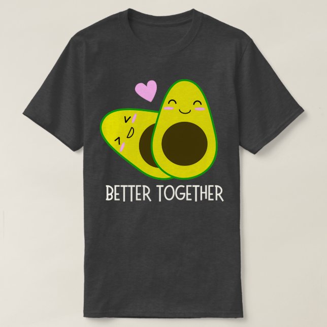 Camiseta Aguacate amor 2 (Diseño del anverso)