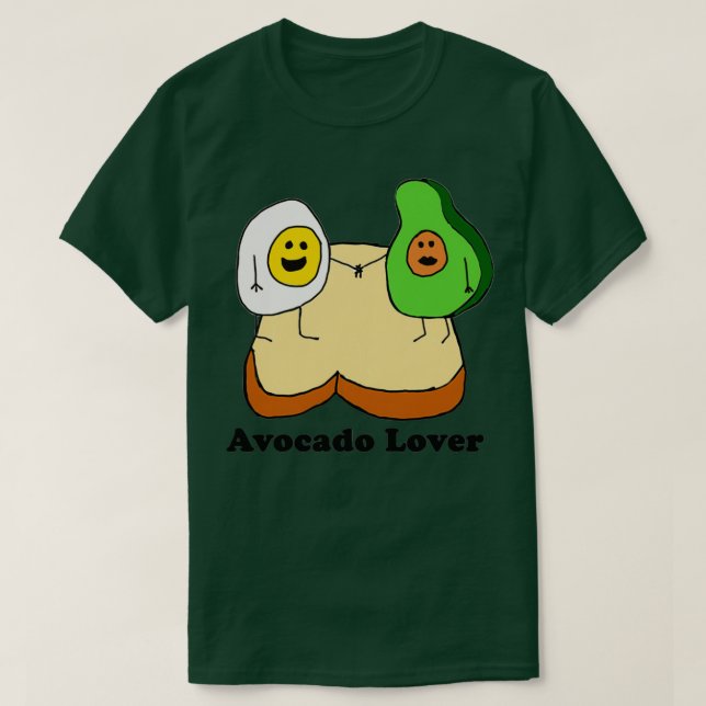 Camiseta Aguacate Amor 22 (Diseño del anverso)