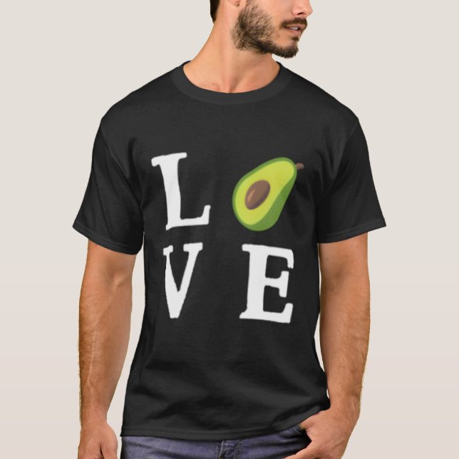 Camiseta Aguacate amor aguacate (Anverso)