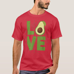 Camiseta Aguacate amor Funny Comida Aguacates Lover Vegan