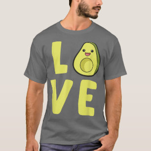 Camiseta Aguacate amor Guacamole Comida saludable Vegan Agu