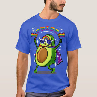 Camiseta Aguacate arcoiris 5