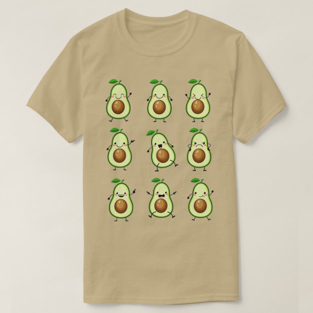 Camiseta Aguacate avo power (Diseño del anverso)