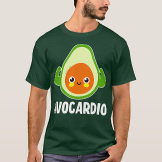 Camiseta Aguacate Avocardio Cute Fuerte Gracioso