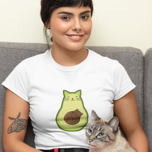 Camiseta Aguacate - AvoCat - Gatito aguacate - Avogato - Ca