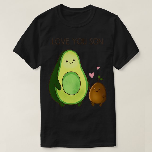 Camiseta Aguacate Ba 1 (Diseño del anverso)