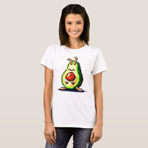 Camiseta Aguacate boca abajo - Gracioso diseño de alimentos