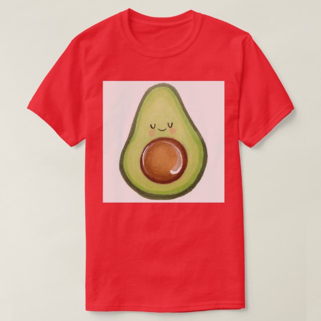 Camiseta Aguacate boi (Diseño del anverso)