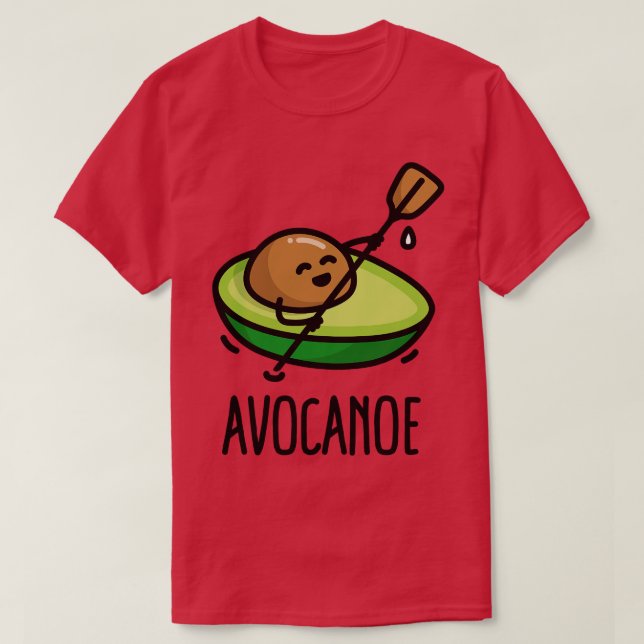 Camiseta Aguacate canoa de aguacate (Diseño del anverso)
