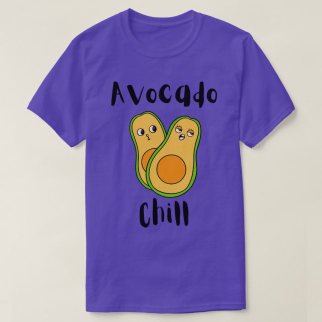 Camiseta Aguacate ChillCute Valentines (Diseño del anverso)