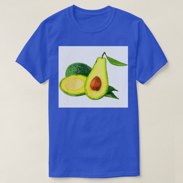 Camiseta Aguacate Color abstracto 2