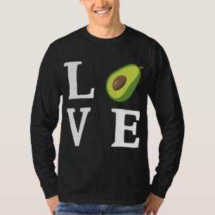 Camiseta Aguacate - Comida de aguacate de amor