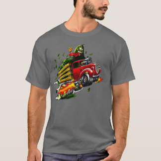 Camiseta Aguacate Comida De Rod Caliente Guacamole Camión D