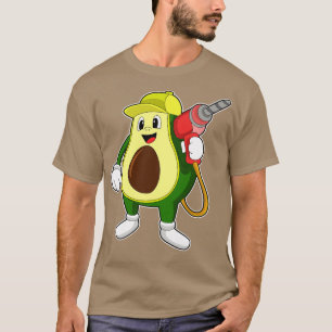 Camiseta Aguacate Como Artesano Con Perforación